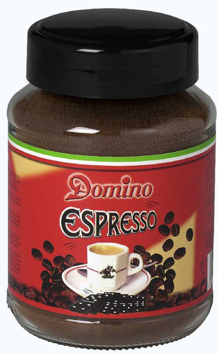 DOMINO - CAFÉ INSTANTANÉ - ESPRESSO - 12 x 100 G