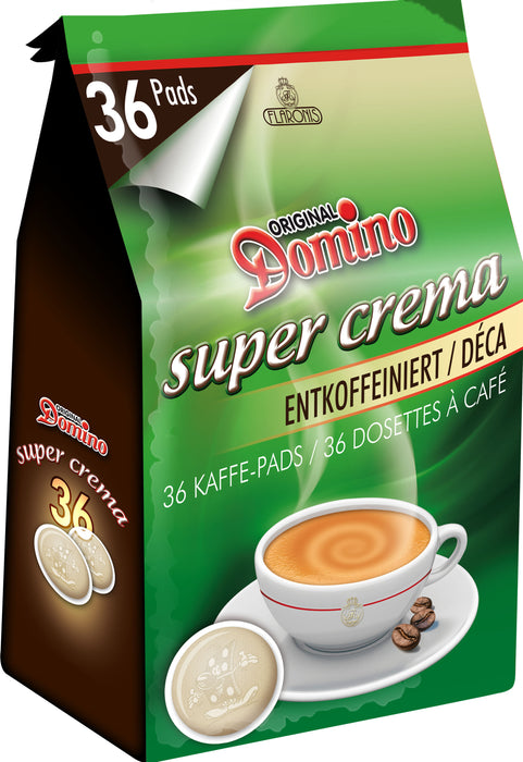 DOMINO - SENSEO®* COMPATIBLE COFFEE PADS - DECAFFEINATED - 36 PCS