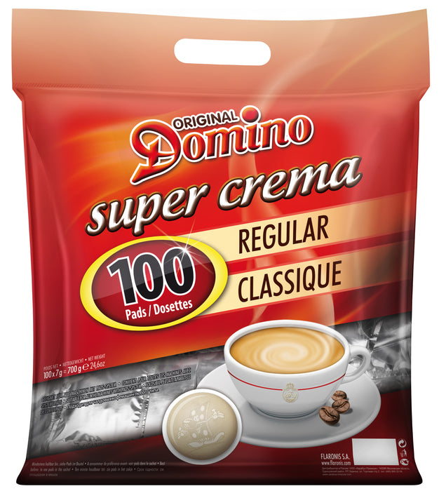 DOMINO - SENSEO®* COMPATIBLE COFFEE PADS - CLASSIC - 100 PCS