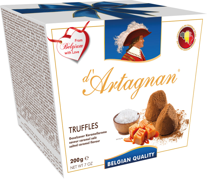 D'ARTAGNAN - TRUFFES - CARAMEL SALÉ - MADE IN BELGIUM - 200 G