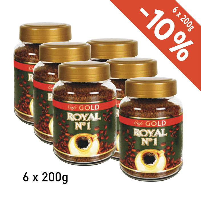 ROYAL N°1 - INSTANT COFFEE - GOLD - 200 G